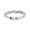 White Gold, variant on AFFY Twisted Half Eternity Wedding Band Rings for Women, Round Cut Lab Created Moissanite Ring in 14K Yellow Gold Plated 925 Sterling Silver Size-4.5
