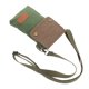 thumbnail image 2 of Bolso bandolera pequeño para mujer, bolso de lona para teléfono móvil con correa de hombro ajustable para uso diario., 2 of 8