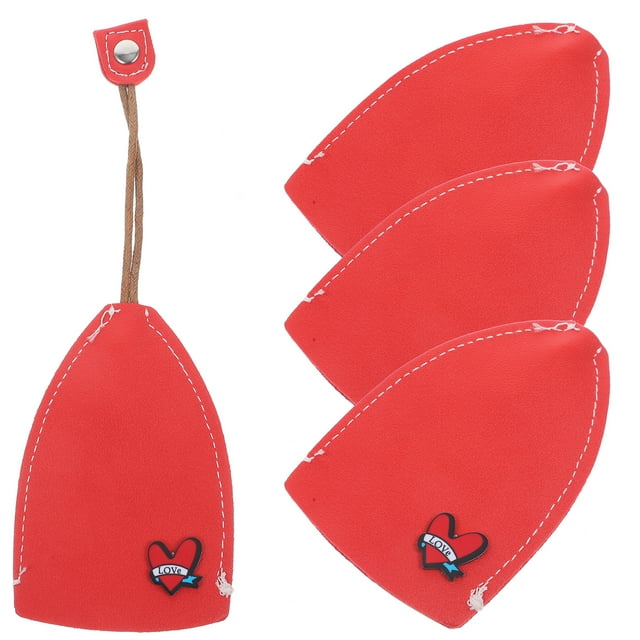GOOHOCHY fundas de PU para llave de coche, creativas y extraíbles, para llavero