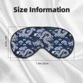 thumbnail image 5 of Naloa Dragons Print Sleep Mask for Sleeper, Light Blocking Sleeping Eye Mask for Women Men, Eye Shade with Adjustable Strap for Travel, Nap,Meditation, 5 of 7