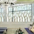 thumbnail image 4 of Adhesivo acrílico para pared Inteprter espejo autoadhesivo decorativo Plata, 4 of 6