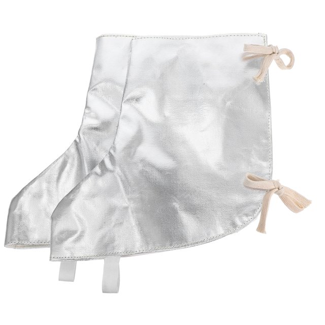 PENIKOKO 1Par Cubierta Para Botas De Soldador Con Material De Aluminio Plata