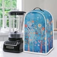 thumbnail image 5 of HELLHERO Kitchen Blender Dust Covers Stylish Blender Cover, Fantasy Trees with Multicolor Blooms, 5 of 6