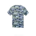 thumbnail image 6 of Port & Company Men's 5.4-oz 100% Cotton Camo Tee Shirt Woodland Blue Camo X-Large, 6 of 6