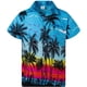 thumbnail image 3 of Camisas con estampado 3D de palmeras y mangas cortas para hombre, camisa hawaiana de gran tamaño con botones, blusas casuales de verano, camisa para hombre, 3 of 5