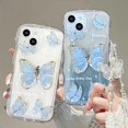 thumbnail image 2 of 3D Butterfly Bracelet Chain TPU Case For Xiaomi Redmi Note 12 12S 11 11S 10 10S 9 9S 8 Pro A1 A2 Plus 12C 10A 10C 9A 9C 9T Cover, 2 of 5