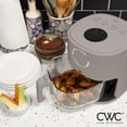 thumbnail image 4 of Air Fryer Cook con color, 1200 W, 4 litros, cesta de vidrio con diseño elegante, 4 of 7