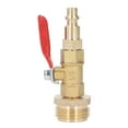 thumbnail image 3 of Winterizing Quick Adapter, 3/4in Male GHT Thread Garden Hose Winterize Adapter  For RV Yachts Male, 3 of 8