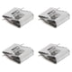thumbnail image 1 of Clip de acero inoxidable para cables fotovoltaicos, 50 unidades, abrazadera para cables de panel fotovoltaico, el mejor de su clase, 1 of 8