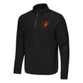 thumbnail image 2 of Men's Antigua Black Baltimore Orioles Step Up Quarter-Zip Pullover, 2 of 3