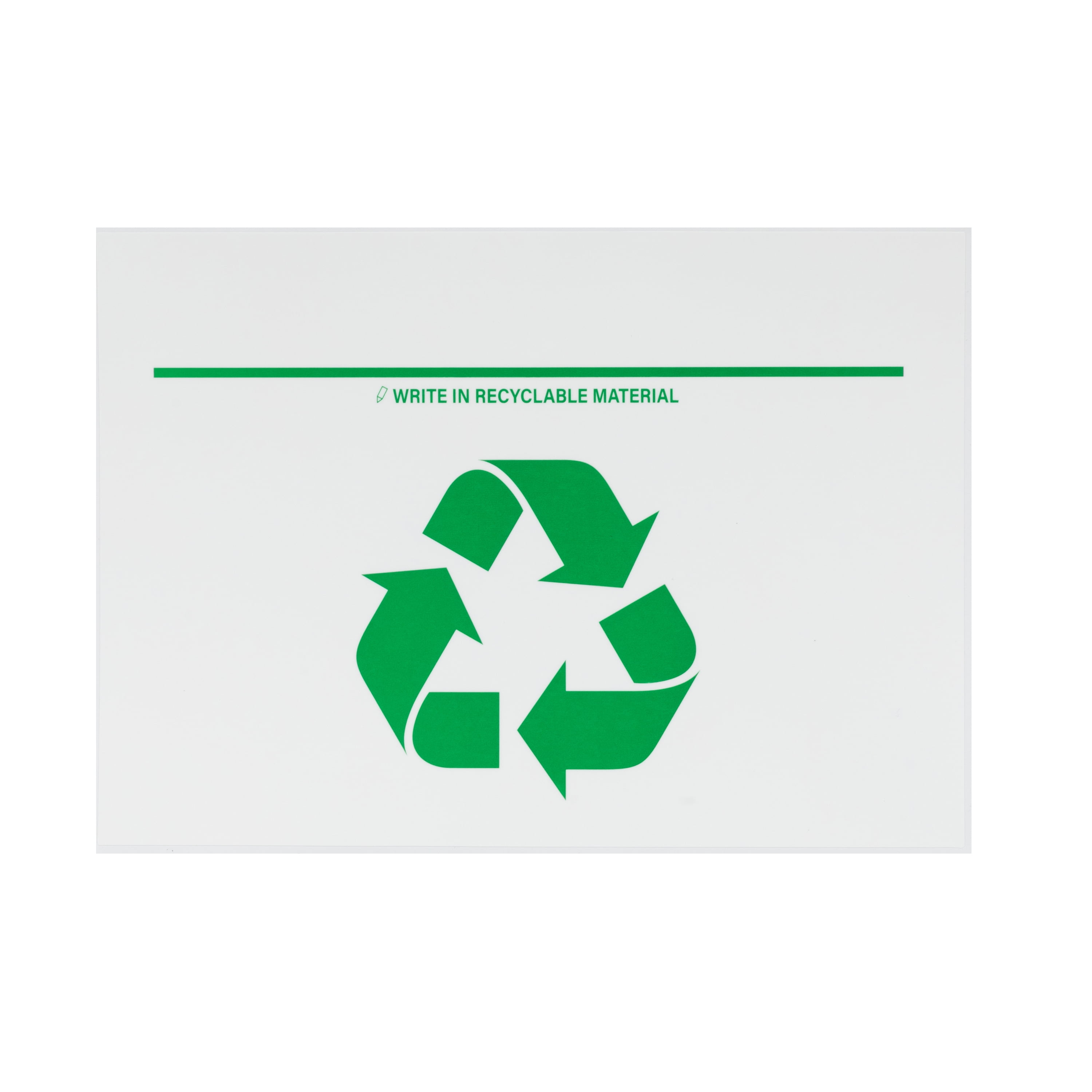 (2 pack) Pen+Gear 7x5 inch Recycle Labels in White - Pack of 6, Paper Made, Perfect for Home & Office Recycling Programs