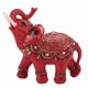 thumbnail image 1 of Figura decorativa de Feng Shui para la riqueza: estatua de elefante de resina con vestimenta ceremonial para la buena suerte y la prosperidad, adorno decorativo para el hogar, la oficina o la e, 1 of 6