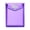 Purple, variant on 1Pc Plastic File Envelope Letter Size, Expanding Poly Document Folder with Stitched Cloth Edges & Snap Button, Waterproof Clear File Wallet, Yellow