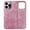 Pink, variant on ELEHOLD Magnetic Case for iPhone 12 Pro Case Compatible with MagSafe, Slim Luxury Artificial Fur PU Leather Protective Back Cover for iPhone 12 Pro,Blue