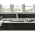 thumbnail image 6 of Delta 2390L-Dst Broderick 1.8 GPM Widespread Bridge Pull Down Kitchen Faucet - Black, 6 of 7