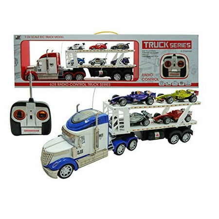 Hauler Truck - F1 Hauler Semi-Trailer 1:24 Electric RTR 628 4CH RC Truck Series(color may vary)