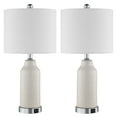 thumbnail image 7 of Cinkeda 22.5" Modern Ceramic Table Lamp Set of 2 with USB Ports 3 Way Dimmable Touch Control Bedside Nightstand Lamps for Living Room Bedroom, 7 of 7