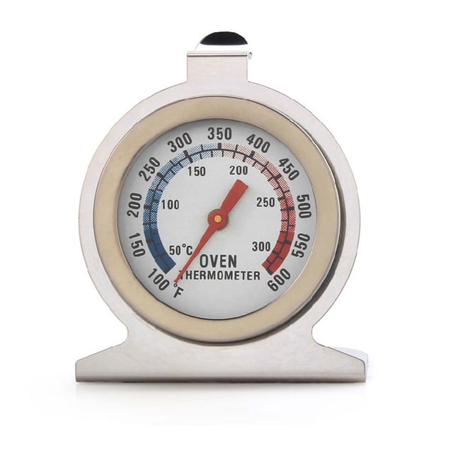 Amdohai Oven Thermometer Stainless Steel Kitchen Thermometer Grill Thermometer with Hook Instant Read for Kitchen