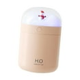 thumbnail image 2 of Humidificador portátil de 500 ml con luz de colores para dormitorio, oficina, decoración del hogar Rosa, 2 of 9