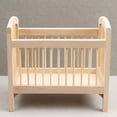 thumbnail image 2 of Cuna de bebé de madera con bambú a escala 1:12 de Dollhouse Furniture, 2 of 3