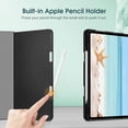thumbnail image 4 of Fintie Folio Case for iPad Air 13-inch (M3) 2025, (M2) 2024, Multi-Angle Viewing Protective Cover with Pencil Holder & Pocket, Love Tree, 4 of 11