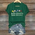 thumbnail image 2 of Chemises pour Femmes Rayées T-Shirts à Manches Courtes pour Femmes T-Shirts pour Femmes T-Shirts à Manches Courtes T-Shirt d'Été pour Femmes T-Shirt Décontracté à Manches Longues pour Femmes T-Shirts Courts pour Femmes, 2 of 3