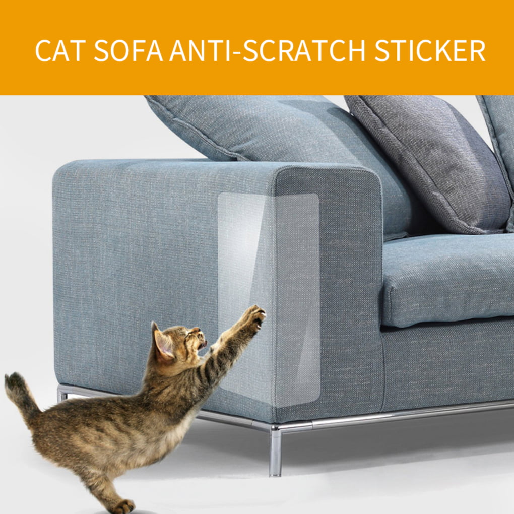 4X Cat Pet Couch Protector Furniture Scratch Guards Cat Scratch Protector Pad 