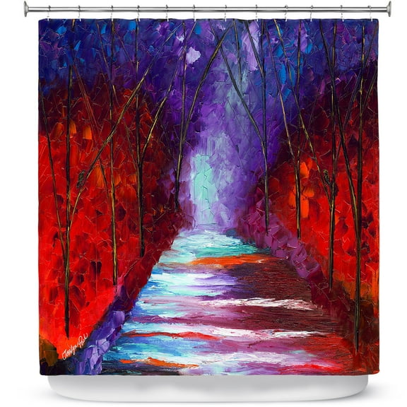 Shower Curtains 70" x 84" from DiaNoche Designs by Jessilyn Park - The Watchers