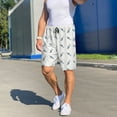 thumbnail image 6 of Disketp Party Shark Cute for Men's Soft Sleep Pajama Shorts Lightweight Lounge Pant Sleep Pj with Elastic Waistband and Pockets-Medium, 6 of 6
