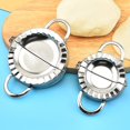 thumbnail image 5 of Stainless Steel Dumpling Maker Dumpling Wrapper Dumpling Mold,pie Maker Tool Ravioli Press Dough For-large Dumpling Mold Qyroadwolf, 5 of 5