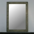thumbnail image 2 of InFurniture WK8126-G 26 in. Rustic Solid Fir Mirror In Grey, 2 of 3