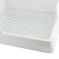 thumbnail image 4 of GROWTH TANK Litter Box Cleaning Toilet Rat Bedding Cage Potty Trainer Corner Tray White, 4 of 9