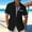 Black, variant on Vetsdori Mens Short Sleeve Shirts Polo Button down Dress Shirts Pockets Collar Summer Gift for Husband Floral Camisas de Hombre Casual T-Shirts for Men Cotton Linen
