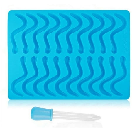

Angfeng Fondant Mold DIY Edible Fondant Snake Lollipop Lollipop Silicone Mold