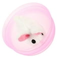 thumbnail image 2 of Cat Toy Running Ball Pink Interactive Kitten Toy for Indoor Play 1Pack 4.7In, 2 of 8