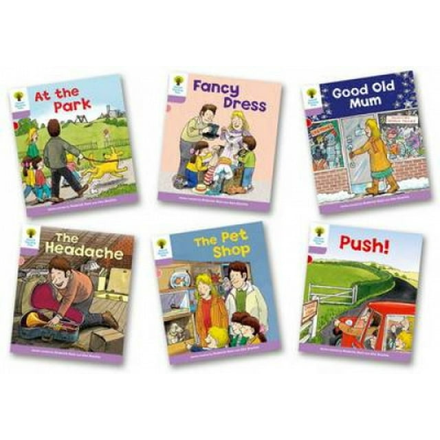 Oxford Reading Tree) Oxford Reading Tree : Niveau 1+: Histoires à Motifs : Lot de 6 (
