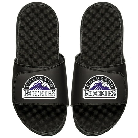 

Men s ISlide Black Colorado Rockies Alternate Logo Slide Sandals