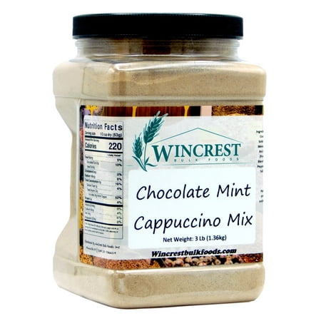 WinCrest Chocolate Mint Cappuccino Mix - 3 Lb Tub