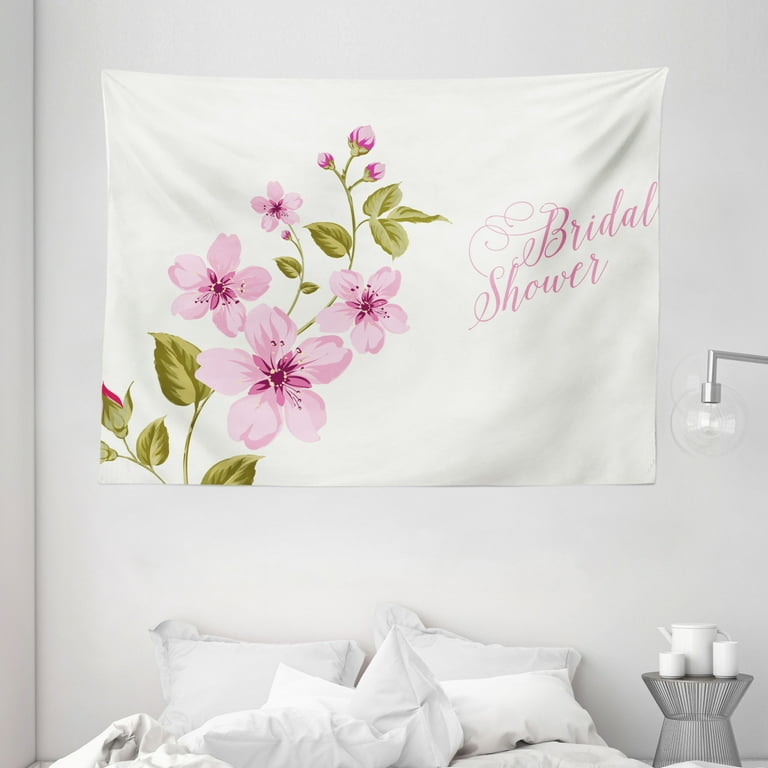 Light pink wall tapestry sales