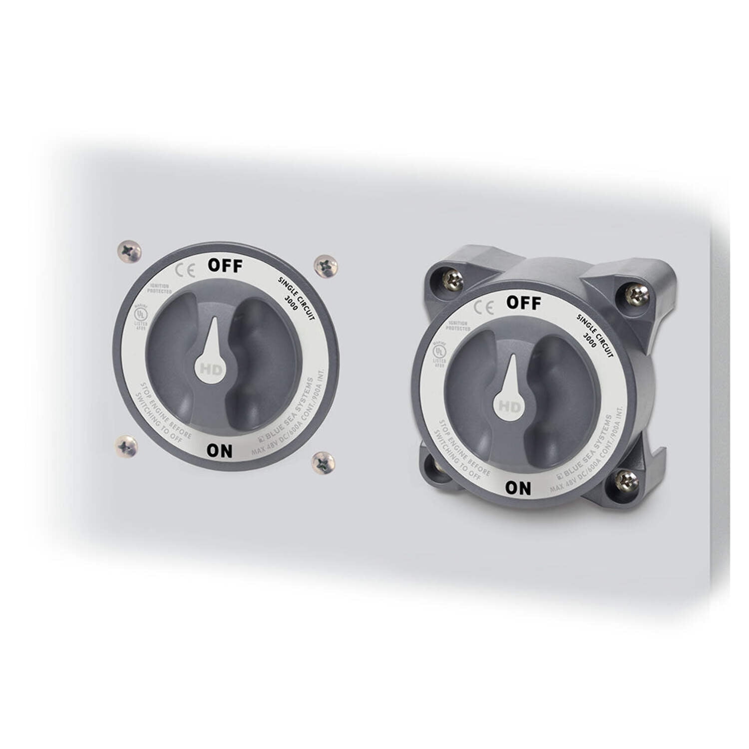 Blue Sea Systems 3000 HD-Series Heavy Duty On-Off Battery Switch