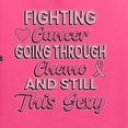 thumbnail image 5 of Wild Bobby, Fighting Cancer And Still Sexy, Breast Cancer Awareness, Unisex Graphic Hoodie Sweatshirt, Neon Pink, Small, 5 of 5