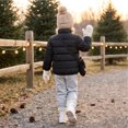 thumbnail image 7 of Abcomgle Girls Winter Coats Size 7-8 Winter Stand Collar Kids Down Jacket Warm Lightweight Winter Coat Toddler Quilted Padded Winter Jacket for Toddler Boys, 7 of 7