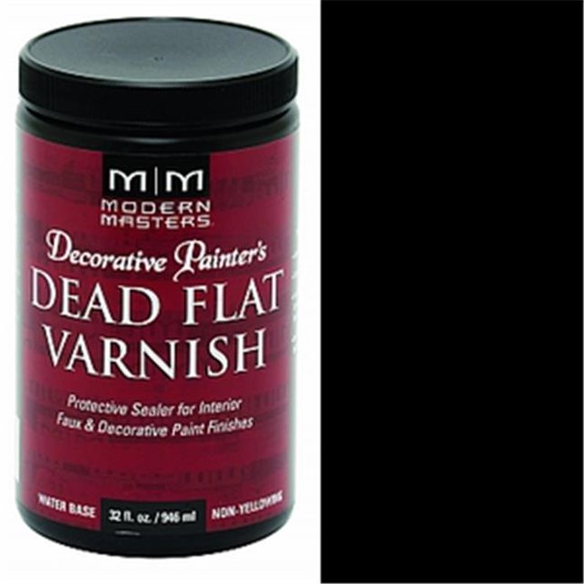 MODERN MASTERS DP609 1 Qt. Vernis Plat Mat pour Intérieur