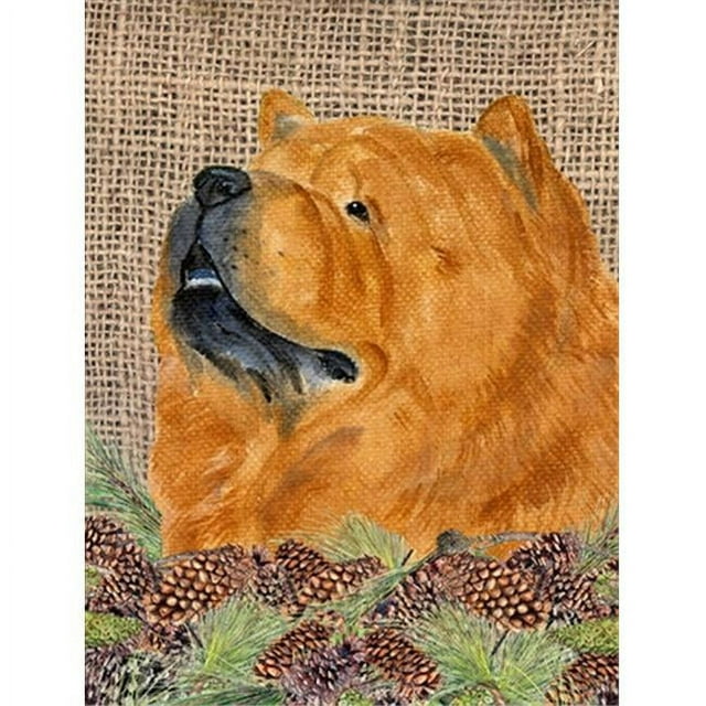 Carolines Treasures SS4091CHF 28 x 40 In. Chow Chow Flag Canvas- House Size