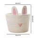 thumbnail image 1 of Bolsa de dulces, linda cesta de conejo de Pascua, bolsa de almacenamiento para orejas de conejo, cesta de conejo, durabilidad extendida, 1 of 8