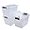8003, variant on Farmoon 20 Quart Clear Latching Storage Bin with Handle, 4 Packs Plastic Storage Boxes