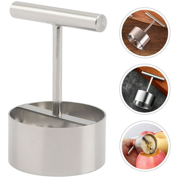 KONTONTY Cherry Pitter Tool Stainless Steel for Keeping Fruit Integrity 1Pack