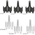 thumbnail image 3 of 10X Plate Stands Card Holder Display Mount Kitchen Large Capacity Gadget Organizer Craftsmanship Container Mounting Stands Bracket Type 6, 3 of 6