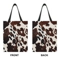 thumbnail image 2 of Yuyamidu Brown Cow Print Car Trash Bag for Trucks Cars SUVs Hanging Auto Storage Bag Travel Accessories Portable Vehicle Trash Can with Adjustable Button, 2 of 7