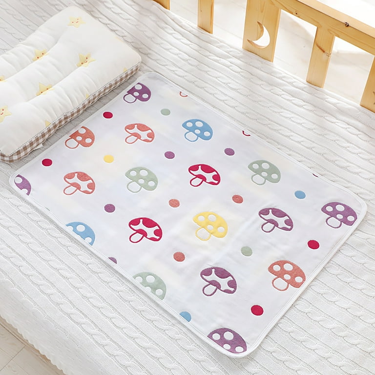 Visland Waterproof Diaper Changing Pad Liners | Changing Pad, Bassinet or Crib,Baby Sleeping | Washable & Reusable, Size: 50*70cm, White